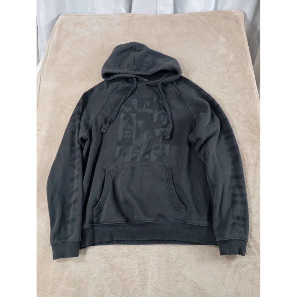 Taylor Swift The Eras Tour Hoodie Women Medium Dark Grey Fair Color Fade
